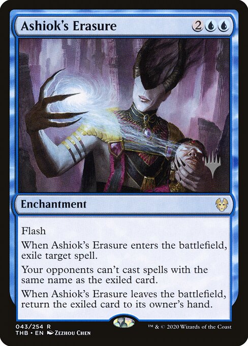 Apagamento de Ashiok — Theros Beyond Death Promos 43p