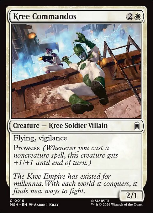 Kree Commandos — Marvel Super Heroes 19