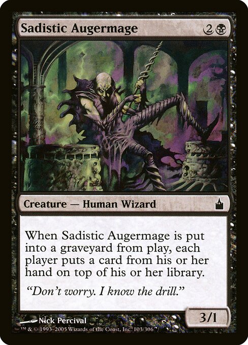 Mago da Verruma Sádico — Ravnica: City of Guilds 103