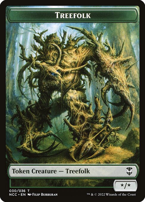 Treefolk — New Capenna Commander Tokens 30