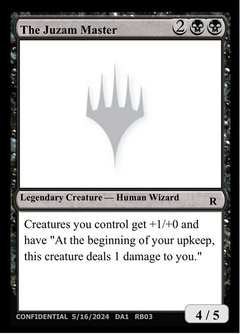 The Juzam Master — Unknown Event RB03e