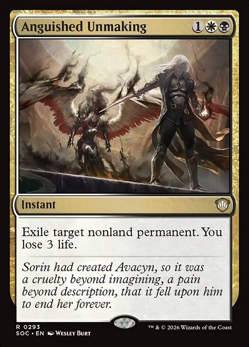 Desfazer Angustiado — Secrets of Strixhaven Commander 293