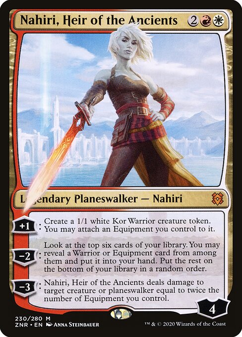 Nahiri, Herdeira dos Antigos — Zendikar Rising 230