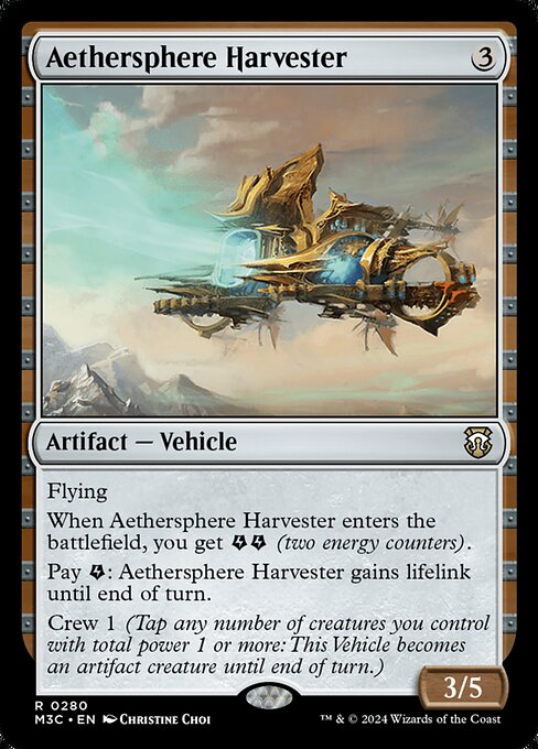 Segadeira da Eteresfera — Modern Horizons 3 Commander 280