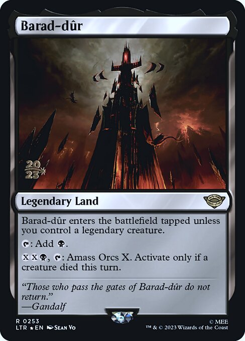 Barad-dûr — Tales of Middle-earth Promos 253s