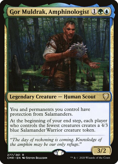 Gor Muldrak, Amphinólogo — Commander Legends 277