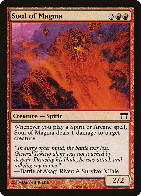 Alma de Magma — Champions of Kamigawa 189