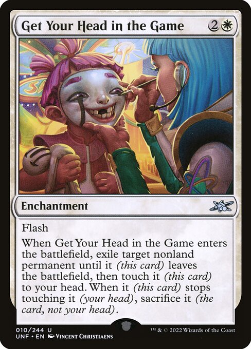 Get Your Head in the Game — Unfinity 10