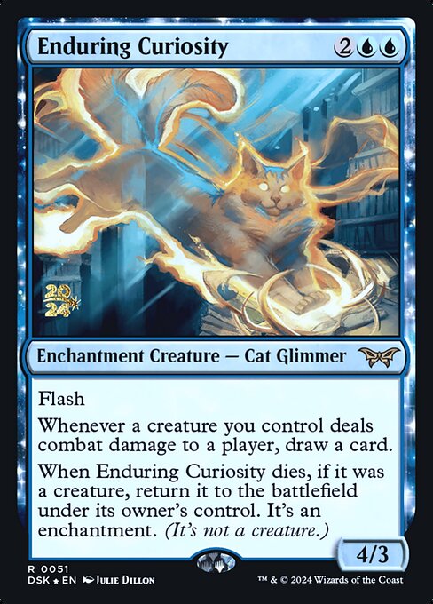 Enduring Curiosity — Duskmourn: House of Horror Promos 51s