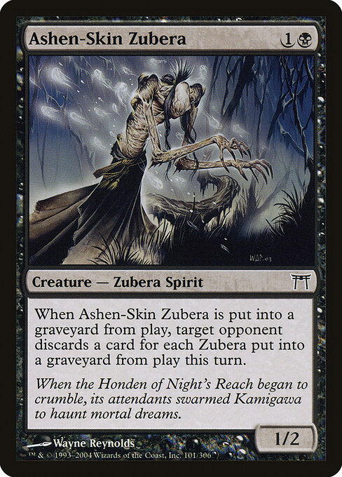 Zubera Pele de Cinzas — Champions of Kamigawa 101