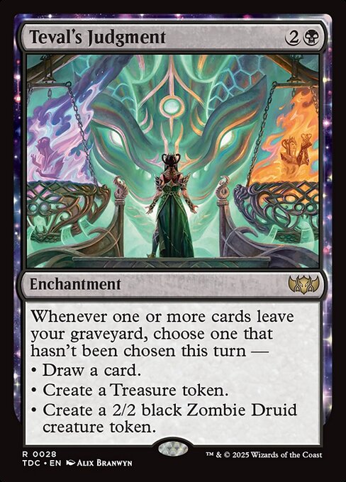 Teval's Judgment — Tarkir: Dragonstorm Commander 28