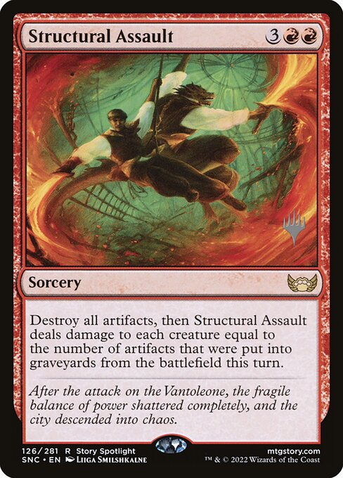 Assalto Estrutural — Streets of New Capenna Promos 126p