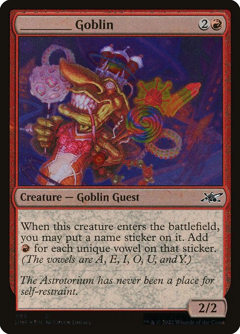 _____ Goblin — Unfinity 393
