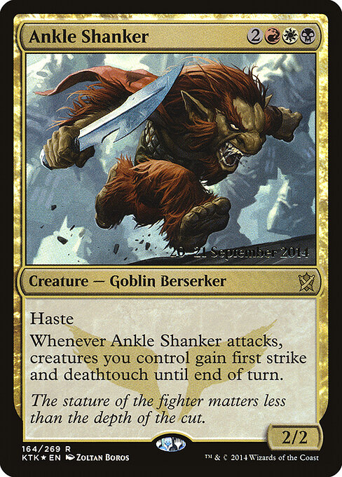 Cortador de Tornozelos — Khans of Tarkir Promos 164s