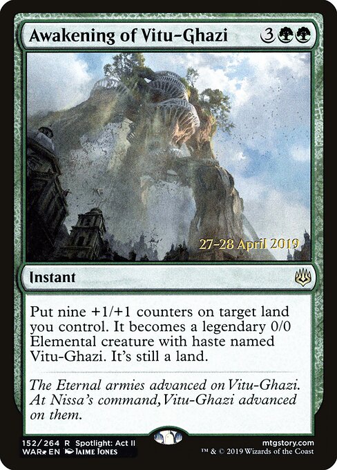 Despertar de Vitu-Ghazi — War of the Spark Promos 152s