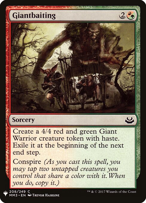 Isca de Gigante — The List MM3-208