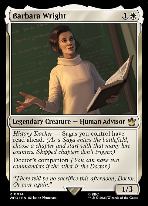 Barbara Wright — Doctor Who 14