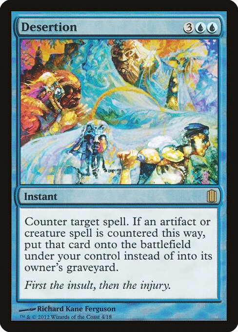 Deserção — Commander's Arsenal 4