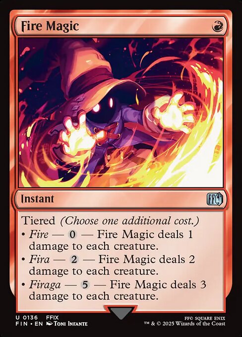 Fire Magic — Final Fantasy 136