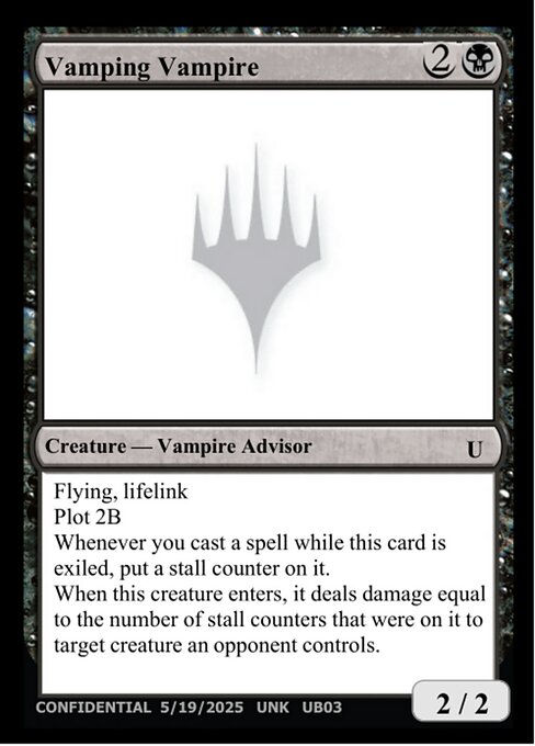 Vamping Vampire — Unknown Event UB03a