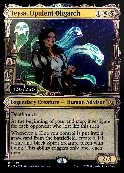 Teysa, Oligarca Opulenta — Murders at Karlov Manor 321z