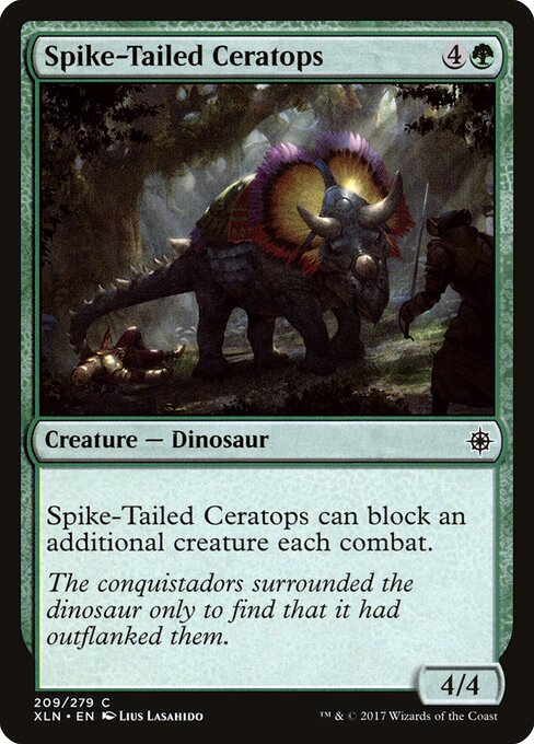 Cerátopo Cauda-de-espinho — Ixalan 209