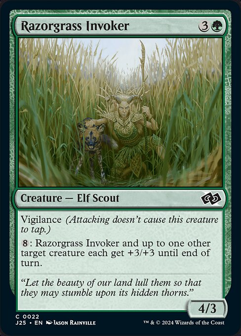 Razorgrass Invoker — Foundations Jumpstart 22