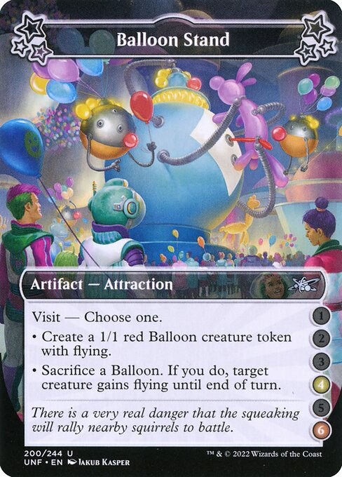 Balloon Stand — Unfinity 200c