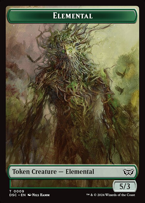 Elemental — Duskmourn Commander Tokens 9