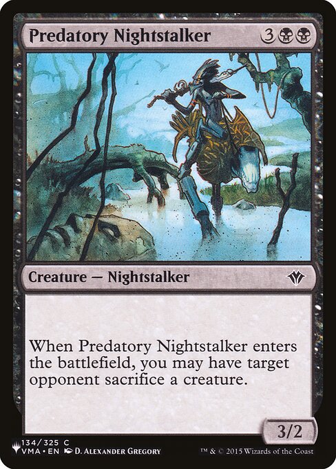 Predatory Nightstalker — The List VMA-134