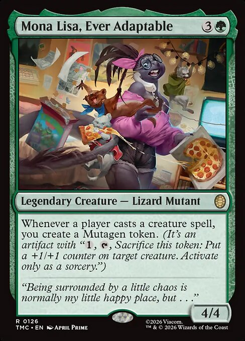 Mona Lisa, Ever Adaptable — Teenage Mutant Ninja Turtles Eternal 126