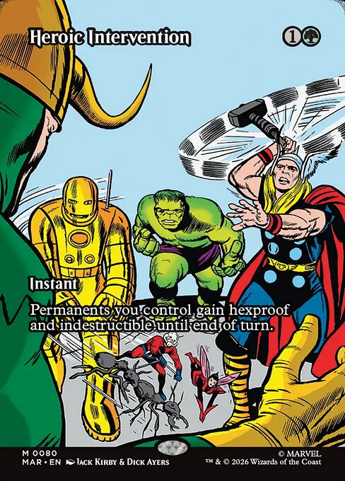 Intervenção Heroica — Marvel Universe 80