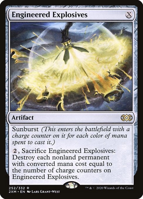 Explosivos Fabricados — Double Masters 252