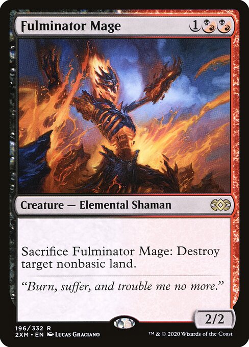 Mago Fulminador — Double Masters 196