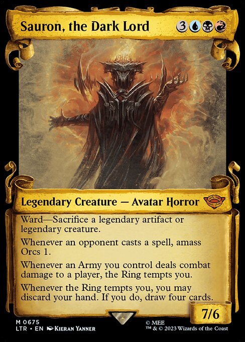 Sauron, o Senhor Sombrio — The Lord of the Rings: Tales of Middle-earth 675