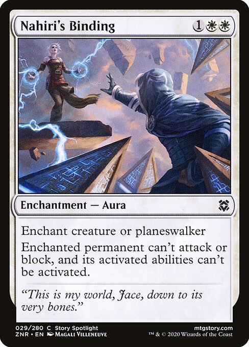 Aprisionamento de Nahiri — Zendikar Rising 29