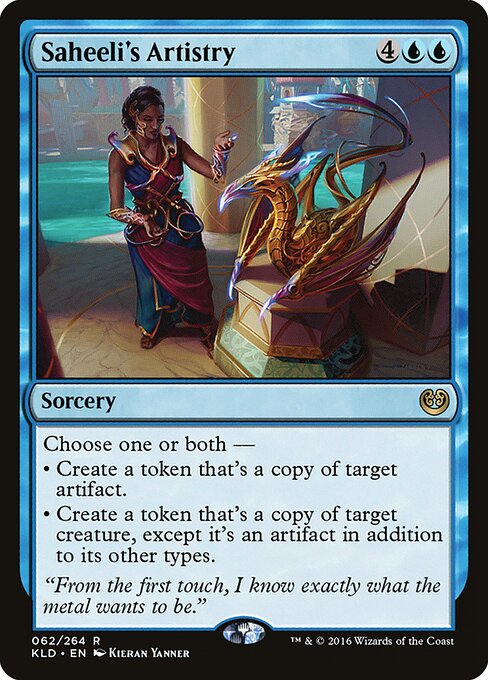Arte de Saheeli — Kaladesh 62