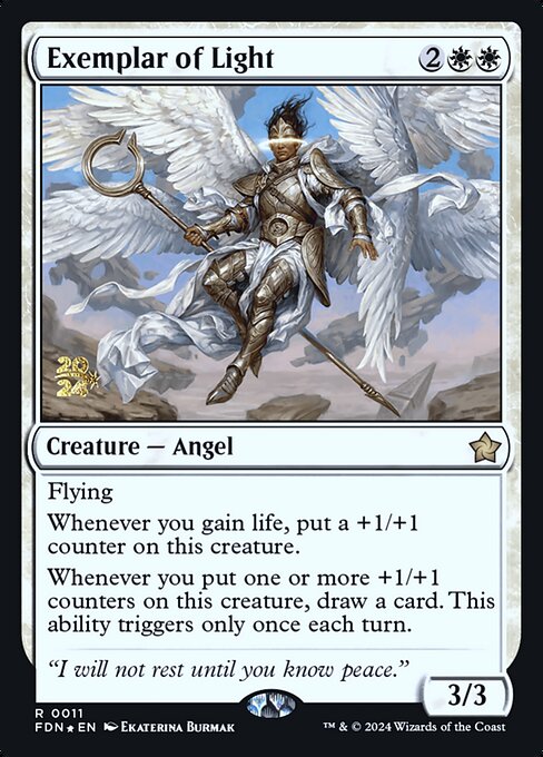 Exemplar of Light — Foundations Promos 11s