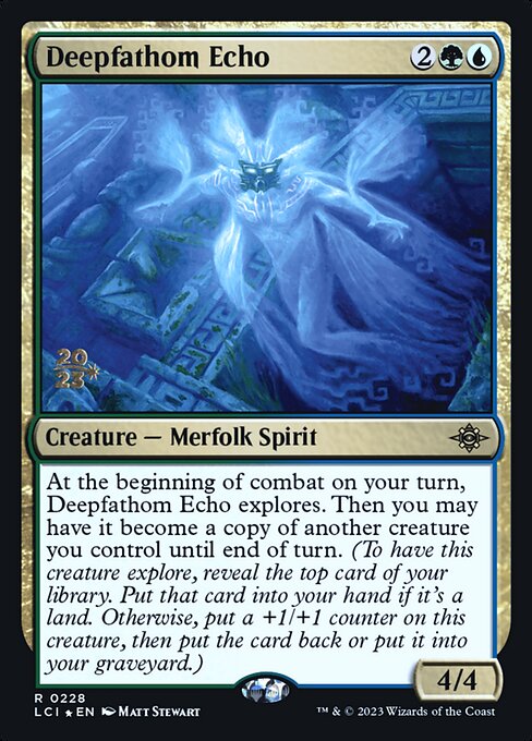 Eco das Profundezas — The Lost Caverns of Ixalan Promos 228s