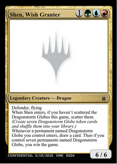 Shen, Wish Granter — Unknown Event RZ04q
