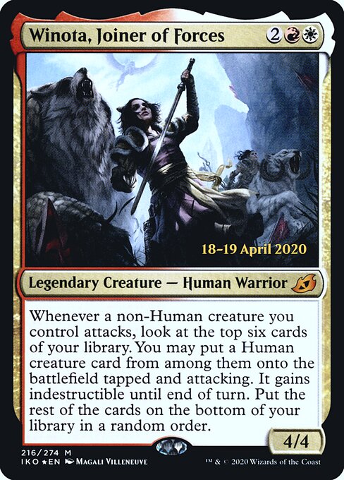 Winota, Agregadora de Forças — Ikoria: Lair of Behemoths Promos 216s