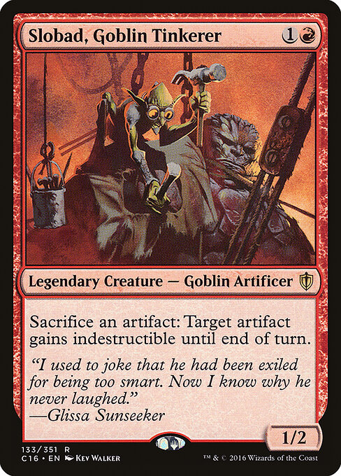 Slobad, Funileiro Goblin — Commander 2016 133