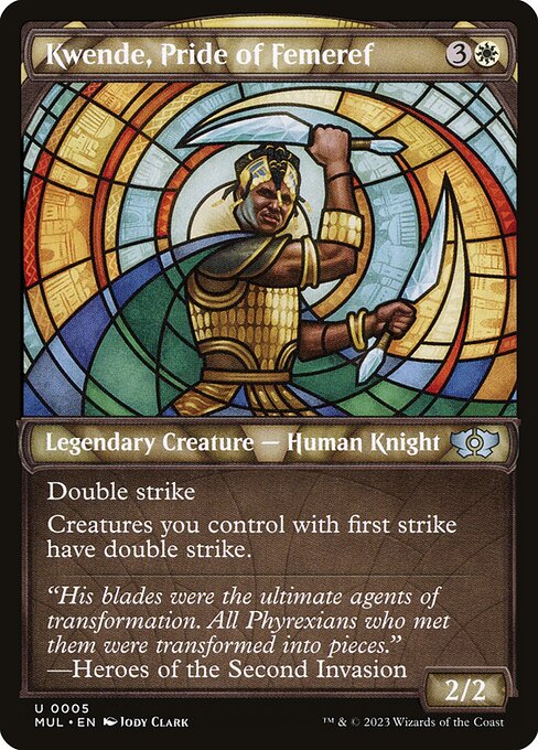 Kwende, Orgulho de Femeref — Multiverse Legends 5