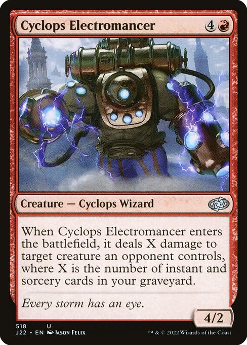 Eletromante Ciclope — Jumpstart 2022 518