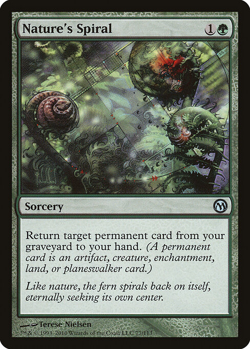 Espiral da Natureza — Duels of the Planeswalkers 77