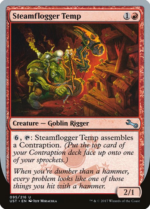 Steamflogger Temp — Unstable 95
