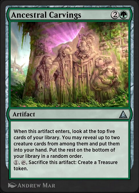 Ancestral Carvings — Through the Omenpaths 99