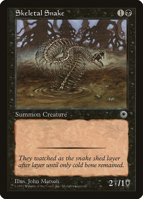 Skeletal Snake — Portal 111