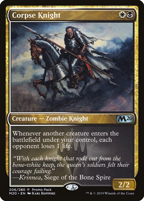 Cavaleiro Defunto — Core Set 2020 Promos 206