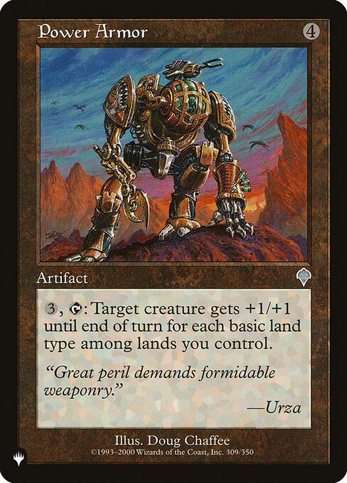 Armadura do Poder — The List INV-309